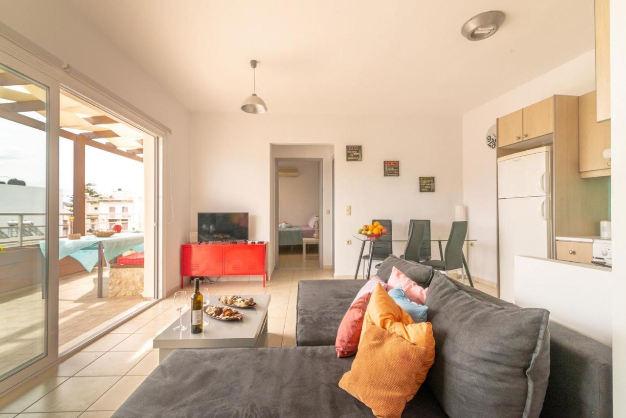 Penthouse Apartment In Downtown With Seaview Iráklio Kültér fotó