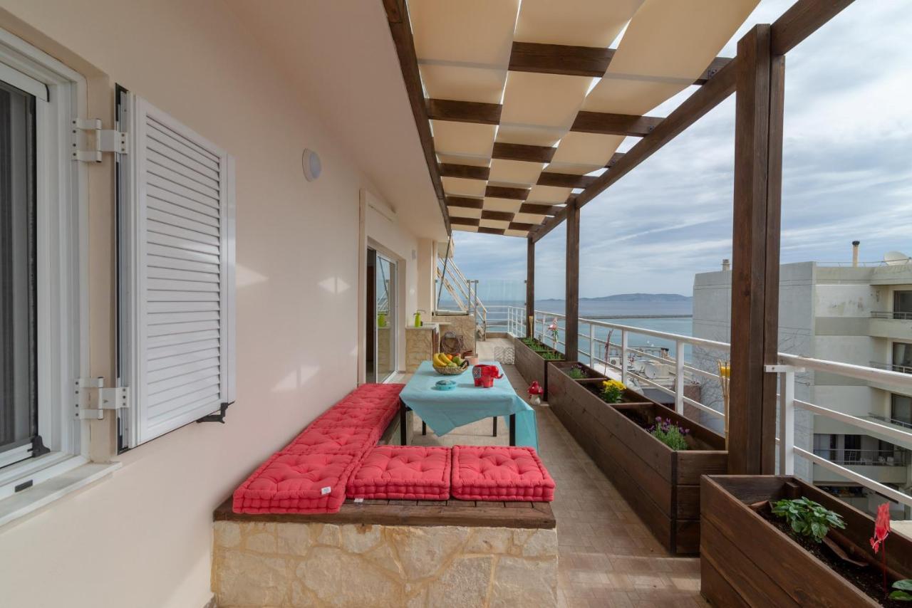 Penthouse Apartment In Downtown With Seaview Iráklio Kültér fotó
